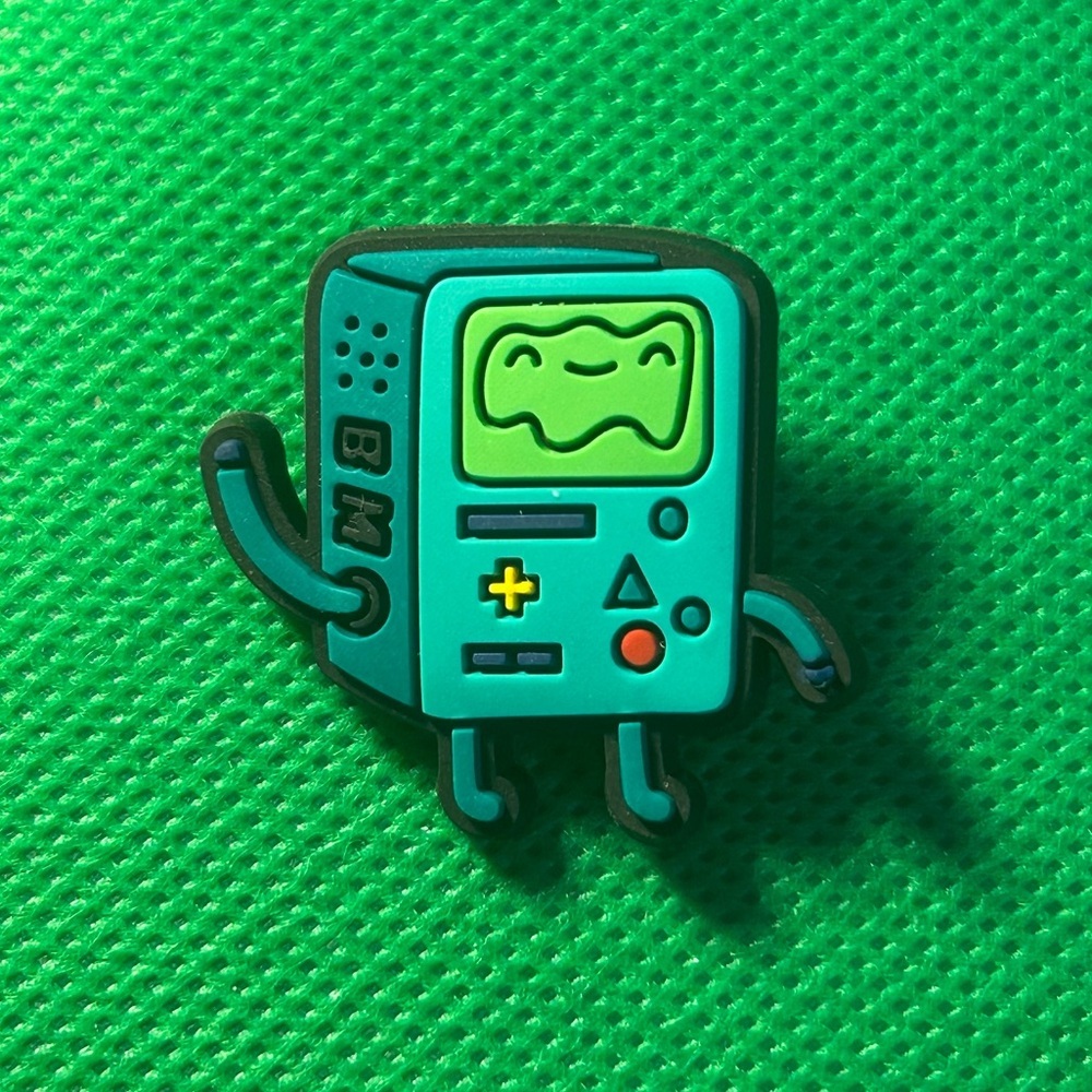 🌼 (5/$10 or 10/$15) NEW “00’s Adventure Time” Fun Croc Charm Collection BMO